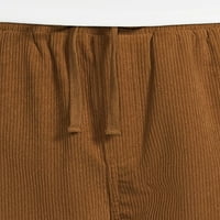Без граници мъжки и големи мъжки хлабав годни Рипсено кадифе полезни панталони