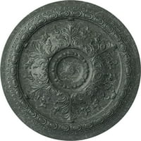 3 8 од 7 8 п Осло таван медальон, ръчно рисуван Атински зелено пращене