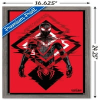 Спайдърмен на Marvel: Miles Morales - Плакат за стена на костюма, 14.725 22.375