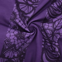 Дамски дълги ръкав небрежни туника блузи плюс размер нередовен подгъв свободни ризи върхове солиден цвят основна блуза