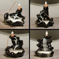 Най-великата бреза тамян горелка екологична декоративна монашеска форма на ръчно изработен красив държач за ценница за декориране