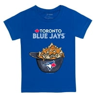 Детска мъничка ряпа Royal Toronto Blue Jays Nacho шлем тениска