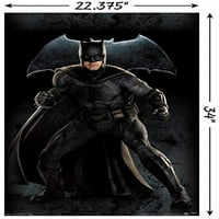 Комикс Филм - Лигата На Справедливостта-Плакат За Стената На Батман, 22.375 34