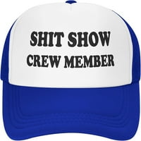 Шапката на екипажа на екипажа - забавни шапки за купони - винтидж новост луд ретро Snapback бейзболна шапка