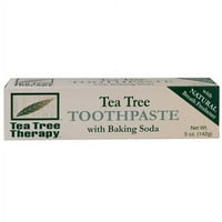 Терапия с чаено дърво Паста за зъби с чаено дърво със сода за хляб Оз паста