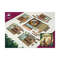 Woodcraft- Игра за управление на работилницата, Икономическа настолна игра, игра на строители, игри в Рио Гранде, за възрасти
