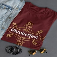 Октоберфест пшенична тениска за тениска -Маж от Shutterstock, женски 4x-голям