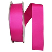 Всички повод Azalea Pink Polyester Grosgrain Ribbon, 1800 1.5