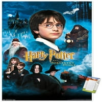 Хари Потър и камъкът на магьосника - свещи един лист стенен плакат, 22.375 34