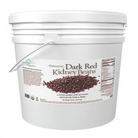 Планински високо органични, сертифициран органичен тъмночервен Боб, 40-килограмова кофа