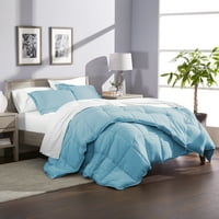 Bare Home Ultra -Soft Premium Series Goose Down Alternative Comforter Set - HypoAllergenic - All Season - Plush Fiberfill, Twin