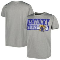 Младежта сива тениска на логото на логото на Kentucky Wildcats