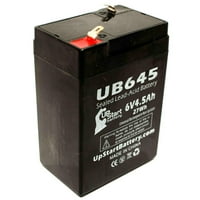 - Съвместима батерия от клас Durabuilt - заместваща UB универсална запечатана батерия с олово киселина - Включва F до F терминални