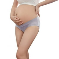 Xmarks под бедството на майчинското бельо, бикини за бременност светло сиво
