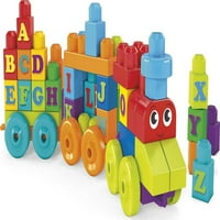 Блокс първи строители Абс обучение влак с големи строителни блокове, изграждане на играчки за малки деца