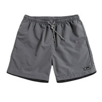 Панталони за мъже лято плюс размер тънка бързо сушещи плажни панталони ежедневни спортове къси панталони