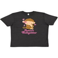 Тениска за младежки младежки маймуна на манипастични детегледачки