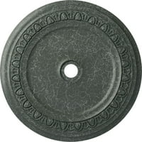 41 од 4 ид 3 8п Капуто таван медальон, ръчно рисуван Атински зелен пращене