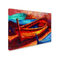 Търговска марка изобразително изкуство лодка 10 платно изкуство от Марион Роуз