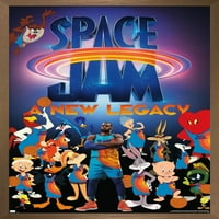 Space Jam: Ново наследство - афиш за стена на екипа, 22.375 34