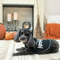Живи живот Куче дрехи, Мама малко чудовище Хелоуин домашен любимец качулка, Черно, голям
