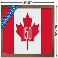 Канада - 150 -годишнина за стена плакат, 14.725 22.375