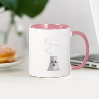 Cafepress - чаша за атомни електроцентрали - чаша за керамична чаша от унция - новост за чаена чаша за кафе