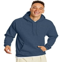 Hanes Men's and Big Men's EcoSmart Fleece Pullover Hoodie, размери S-5XL
