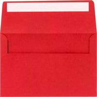 Плик С Квадратна Клапа , 1 2, Рубинено Червено, Пакет 500
