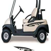 Аксесоари за голф колички за колички GO KART стикери orv един до друг графика GC91