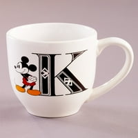 Mickey Mouse Monogram Mugs-K
