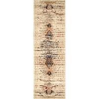 нулум Сарита отчаян персийски килим бегач, 2 '6 14', пясък