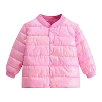 Borniu Toddler Winter Coat Toddler Baby Boys Girls Winter Windproof палто Топло яке за яке за изстрелване