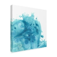 Търговска марка Изящно изкуство 'Splash Wave I' Canvas Art от юни Ерика Вес