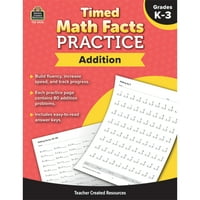 Учител създаде Resources® Timed Math Facts Практика: Добавка работна книга