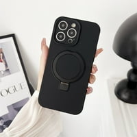 Feishell за iPhone Pro Ma Kickstand Magnetic Case, съвместим с безжично зареждане на Magsafe, течен силиконов мек подплата Shockproof