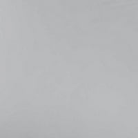Роял Спално Бельо Кинг 4-Парче Лист Комплект, Четка Хасе Бродирани Подгъва Памук Ледник Сиво