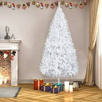 7 фута железен крак бяло коледно дърво с клони Коледни декорации