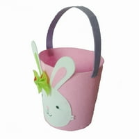Великденски торбички за зайче, зайчета зайци зайци за лов на яйца, бонбони и подаръци Носят кофа на Великденско парти