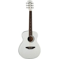 Luna Guitars - Размер Акустична китара - Aurora Borealis White