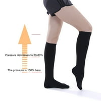 Чифт компресионни чорапи Висока еластична добра пластичност Spande Намаляване на абразионните варикозни вени чорапи за възрастни
