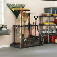 Rubbermaid Deluxe Tool Tower, съхранение на гараж, съхранява инструменти, черно