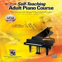Самообучаващ се курс по пиано за възрастни на Алфред: новият, лесен и забавен начин да се научите да играете, резервирате и онлайн