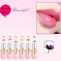 Lomubue 3.8g глазура за устни Хидратиране на цвета прозрачна цветна овлажнена балсам за устни за момиче