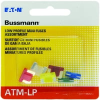 Серия Bussmann ATM мини нископрофилен асортимент за предпазител, BP ATM-A6LPRP
