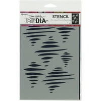 Dina Wakley Media Stencils 9 x6 -Tornado