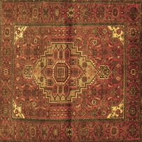 Ahgly Company Indoor Rectangle Персийски кафяви традиционни килими, 7 '10'