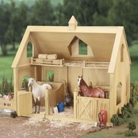 Breyer Traditional Deluxe Wood Horse Barn W Cupola Model Model