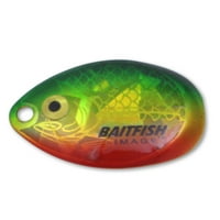 Northland Fishing Tackle Baitfish-Image Indiana Blades, жълт костур