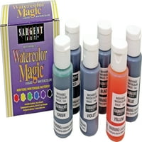 Sargent Art Watercolor Magic Kit, 6-броя